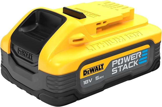BATTERIA A LITIO DEWALT 18V 5AH POWERSTACK - DCBP518-XJ -