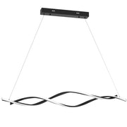 Lampada a sospensione moderna nera Grant LED 38W Milagro