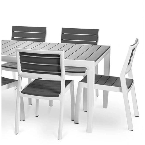 Keter SEDIA HARMONY 47X60XH86CM BIANCA/GRIGIA DOGATA