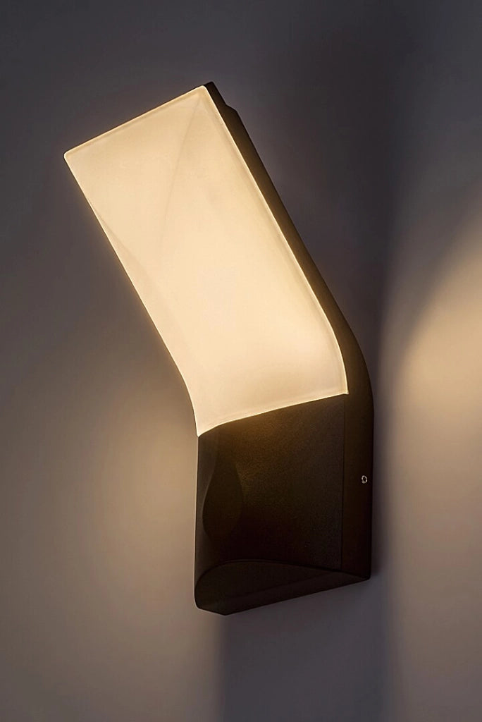 Applique esterna nera LED 10W 3000K IP54 Rabalux Tolna