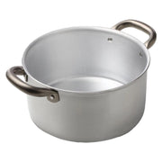 Casseruola Professionale Cuoco in Alluminio Manici Rivettati 16 cm