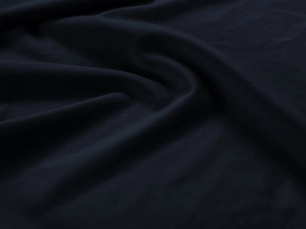 Cosmopolitan Design - Panca "Bali" 2 posti in velluto blu scuro 