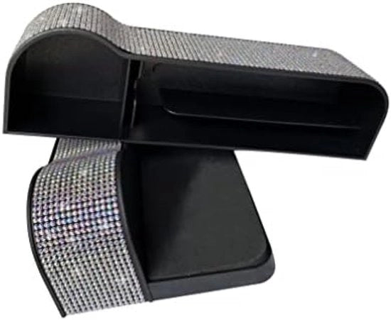 Set di 2 Organizzatori per Auto con Design a Glitter