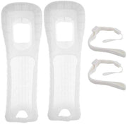 Custodia in Silicone per Wii con Manico per la Destra e Comando a Distanza
