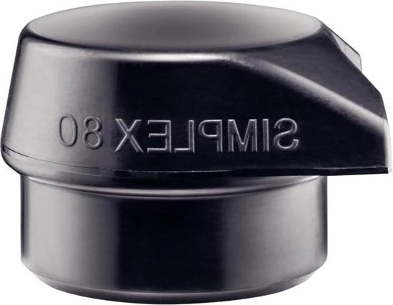 Componente in gomma composto nero con dimensione standard - D=80 mm - 3202.280