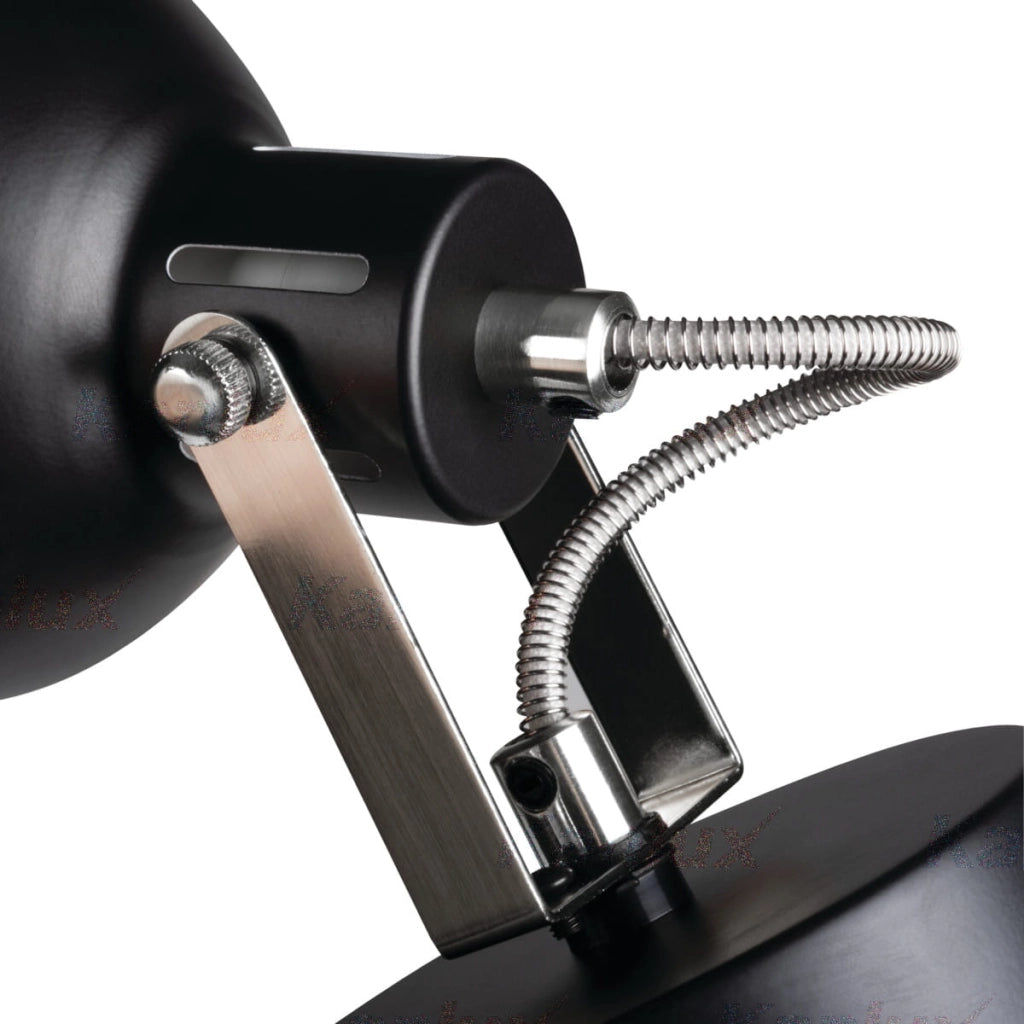 Plafoniera orientabile Kanlux Derato nera 3xE14 alluminio