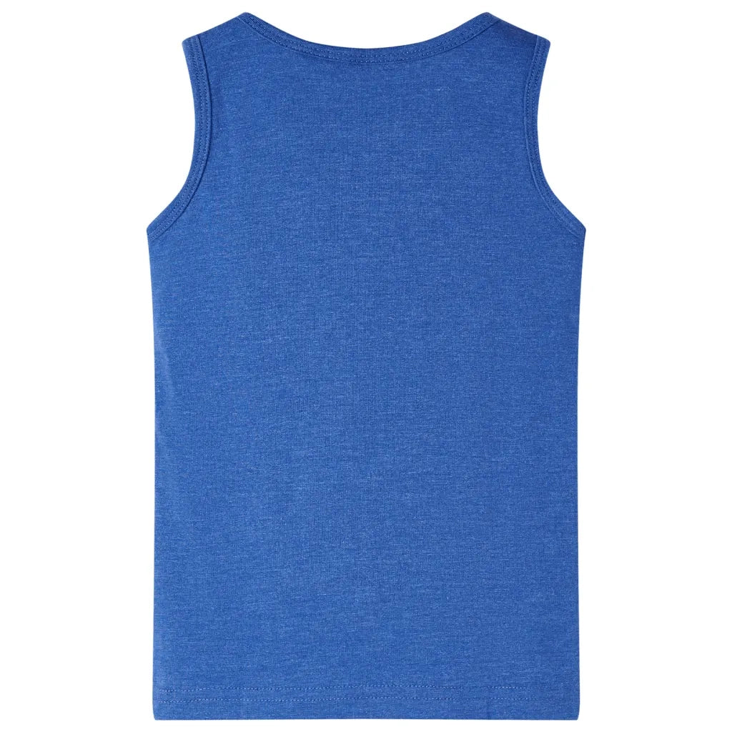 Canotta da Bambino Blu M¨¦lange 116