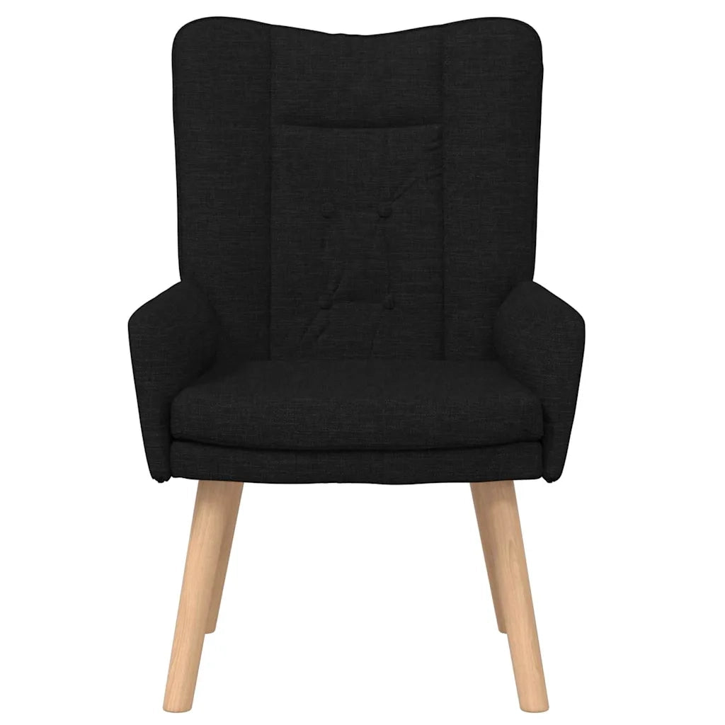 poltrona Nero 63 x 67 x 94 cm Tessuto e compensato 42001826