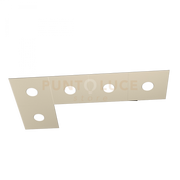 ECCENTRIC APPLIQUE-PLAFONIERA 5 LUCI SABBIA 1156-5L-SA