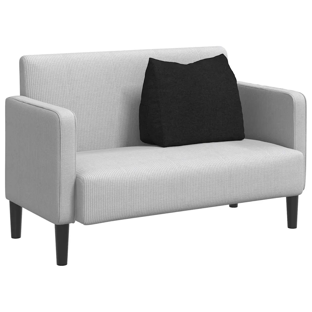 Cuscino per Schiena | Cuscino dorsale Nero 60 x 20 x 50 cm Tessuto