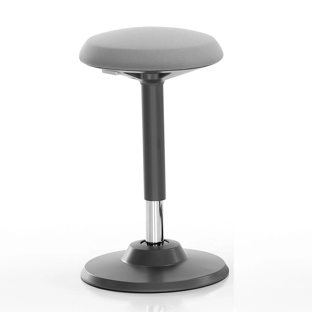 Sgabello da bar SITWELL nero-grigio