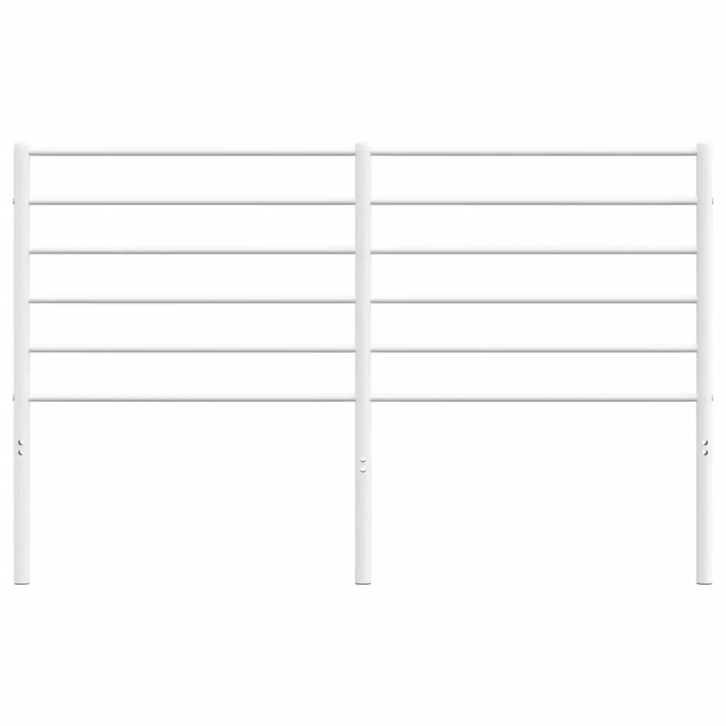 Testiera di Ricambio in Metallo Bianco 120 cm 352399