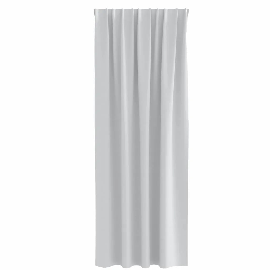 Tende Oscuranti | Tende Blackout con Anelli 2 pz Grigio Chiaro 245 x 140 cm