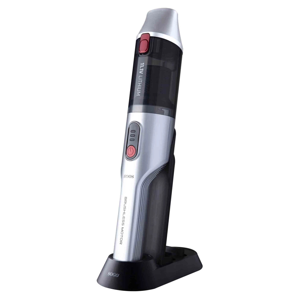 Aspirapolvere portatile ricaricabile senza fili, motore brushless 90W, batteria litio 2600mAh, aspirazione 13kpa casa auto - SOGO
