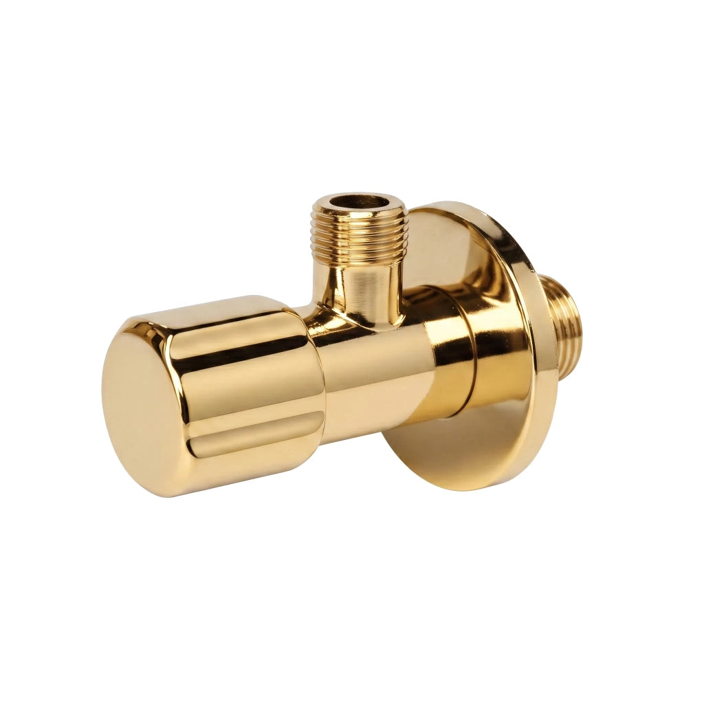Valvola Ad Angolo 02 1/2" X 3/8" Gold