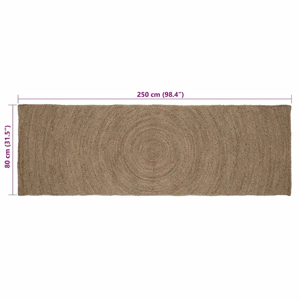 Tappeti per area Grigio 80 x 250 cm Juta 42010536