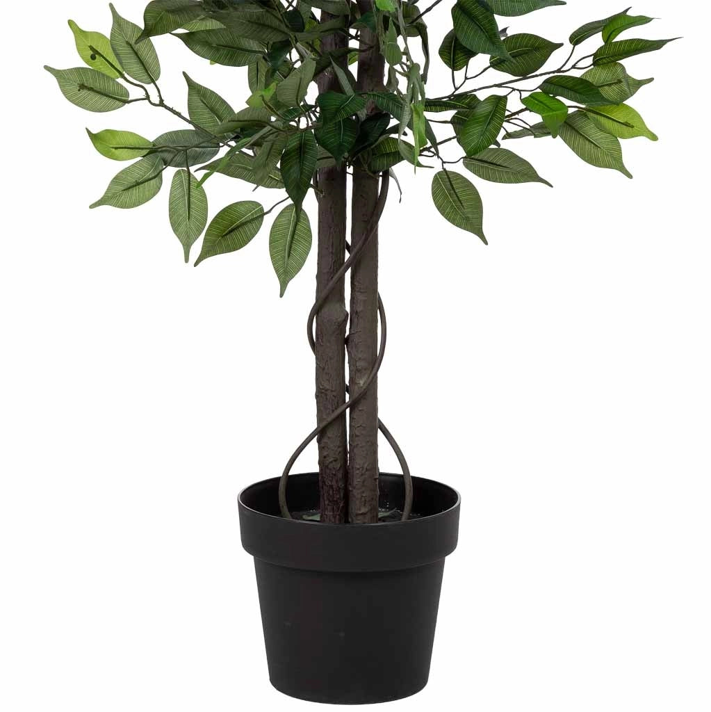 Banano artificiale decorativo verde 95x95x179