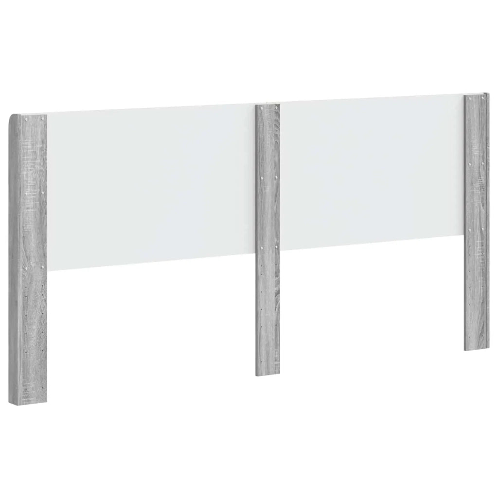 Testiera Letto Sonoma grigio Legno ingegnerizzato 889561