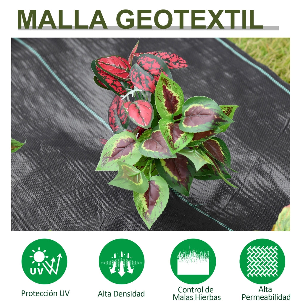 Tessuto Non Tessuto Antialga 1x50 m ¨C Minimal ¨C Nero 100 g/m2