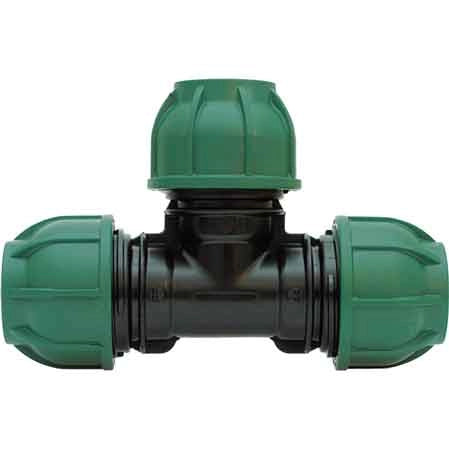 TEE A 90  ° A STRINGERE    EE ? 32x32x32 mm - 10 PN - IRRITEC