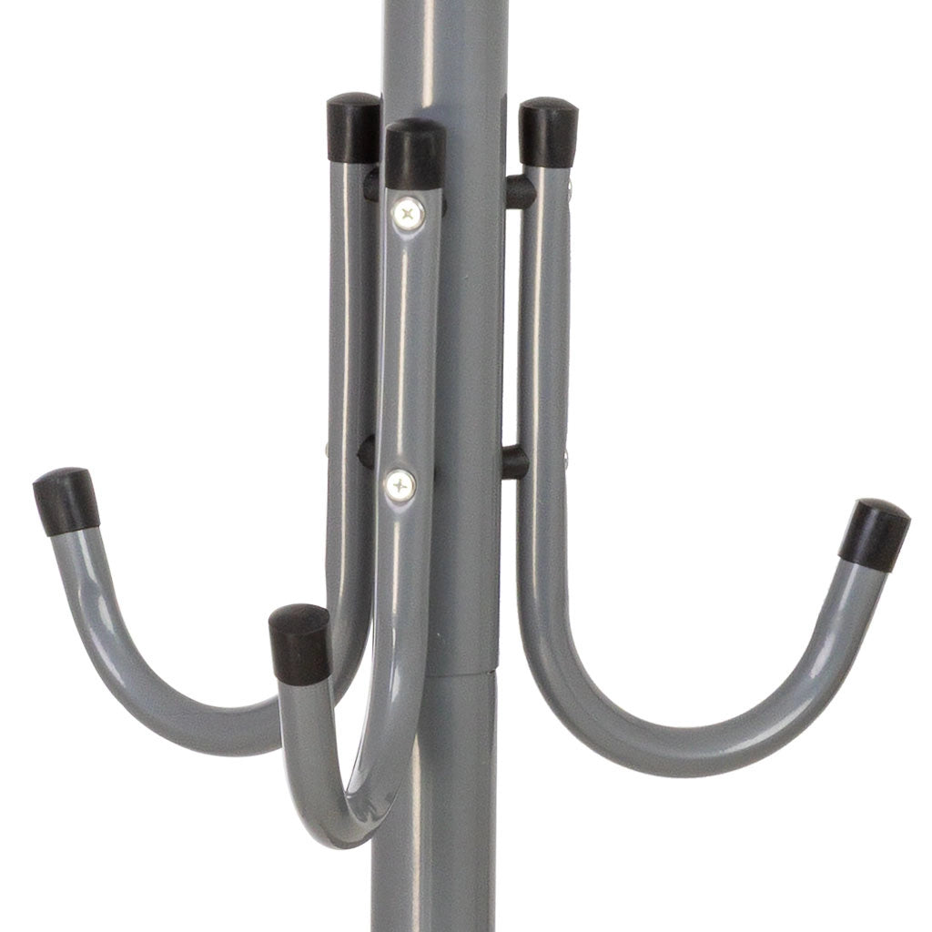 Perchero de metal gris 173h cm