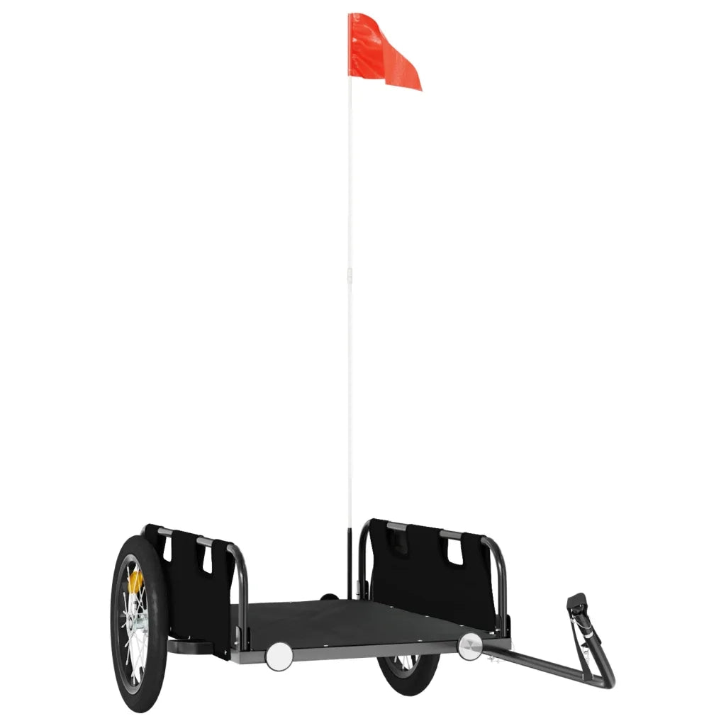 Rimorchio da Bici Nero Oxford e Ferro 94171