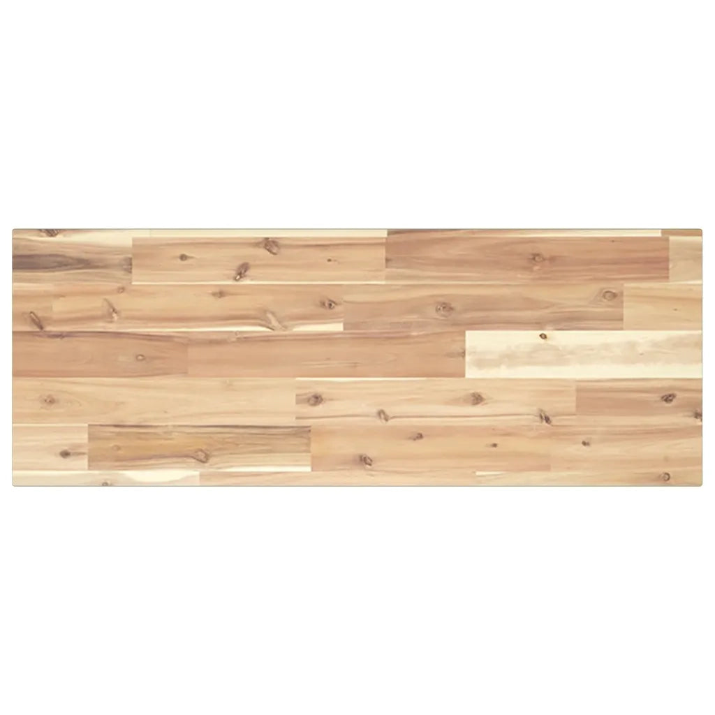 Mensole da Parete 4 pz 100x30x2 cm Legno Acacia Non Trattato 3279378