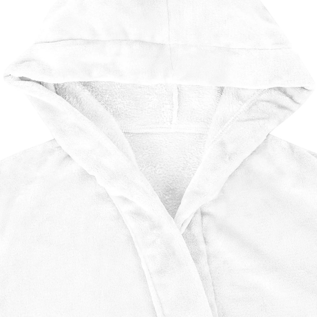 Accappatoio con Cappuccio Bianco s Flanella 42017249
