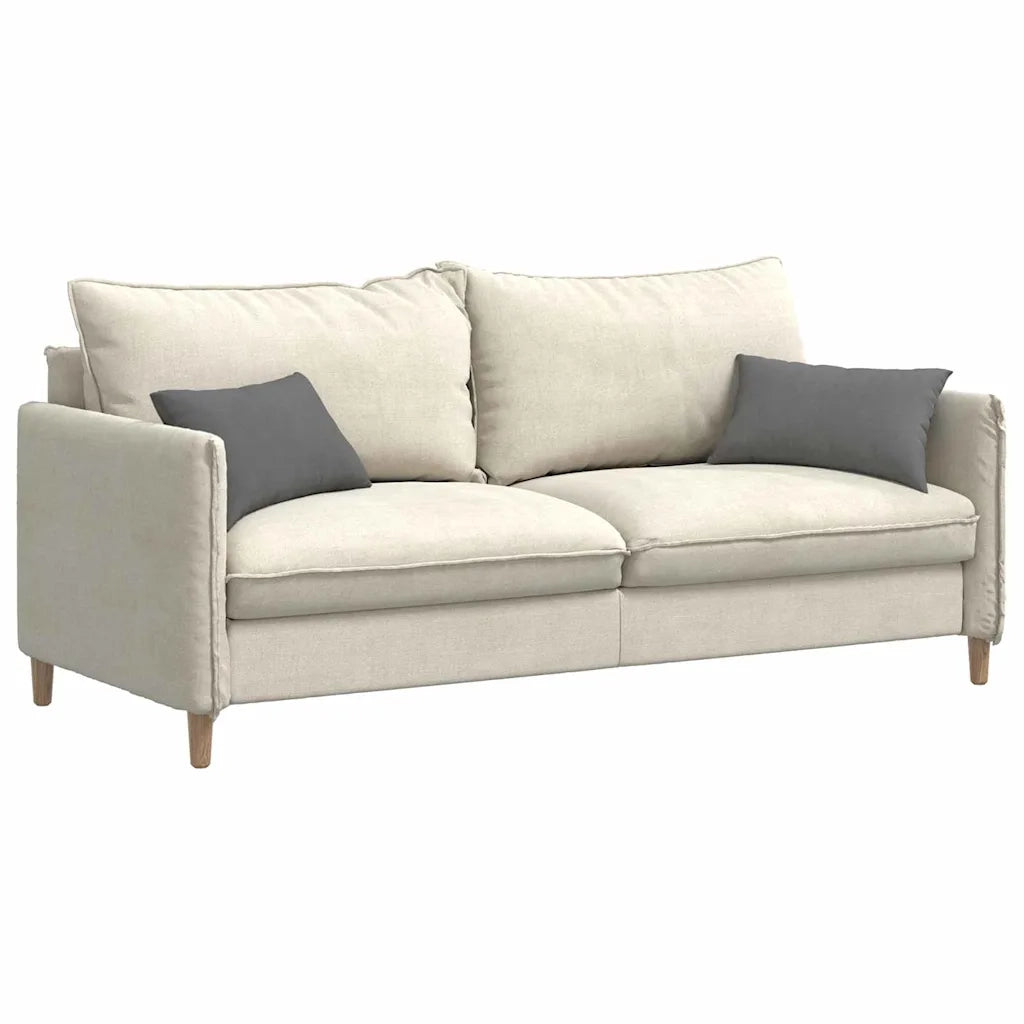 Cuscini da Divano 2 pz-Set di 2 Cuscini per Sofa Grigio scuro 50 x 30 cm Tessuto 105233