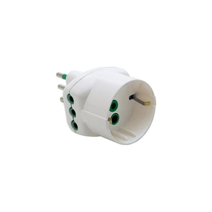 FANTON 82210 adattatore per presa di corrente Tipo L (IT) Bianco