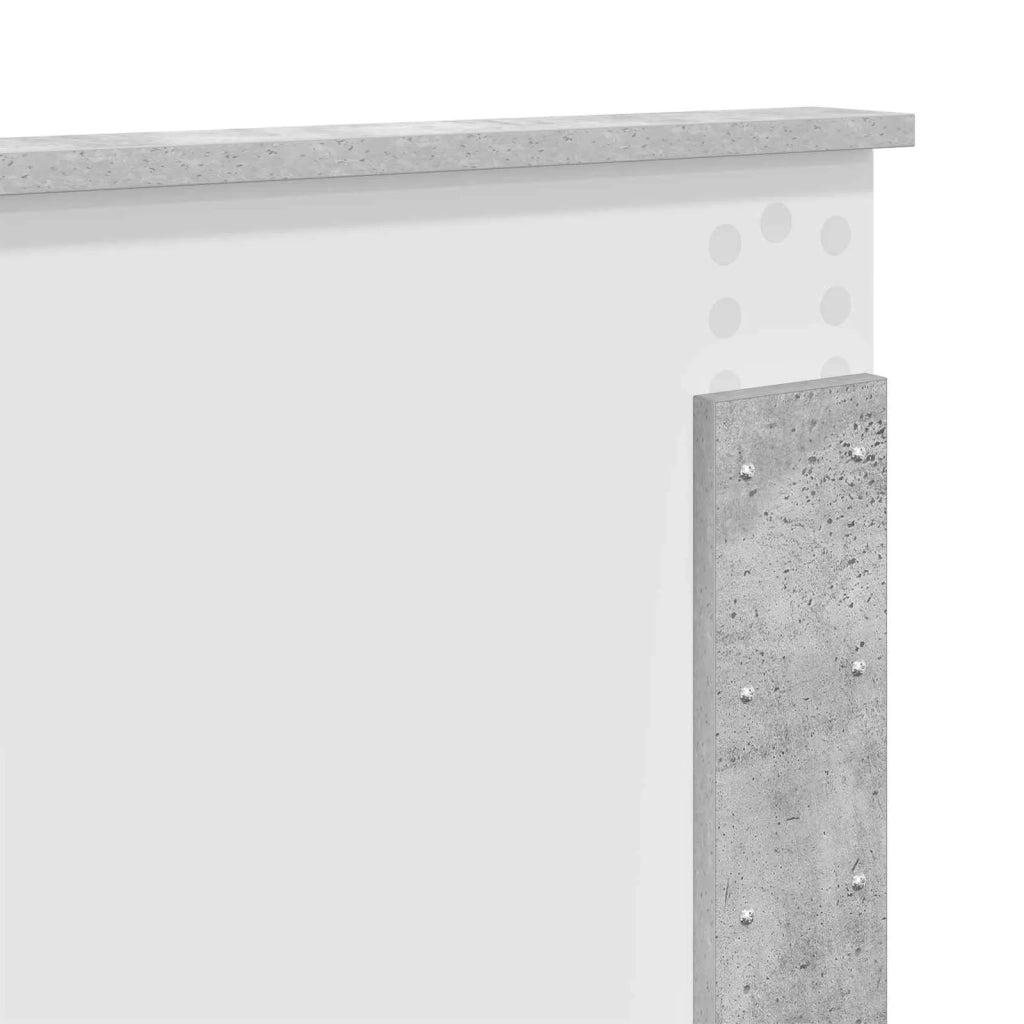 Testiera Grigio cemento Legno ingegnerizzato 888257