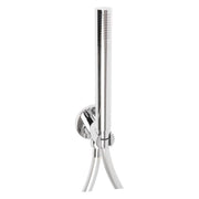KIT DOCCETTA-SUPPORTO TONDI H18CM TOP LINE CROMO