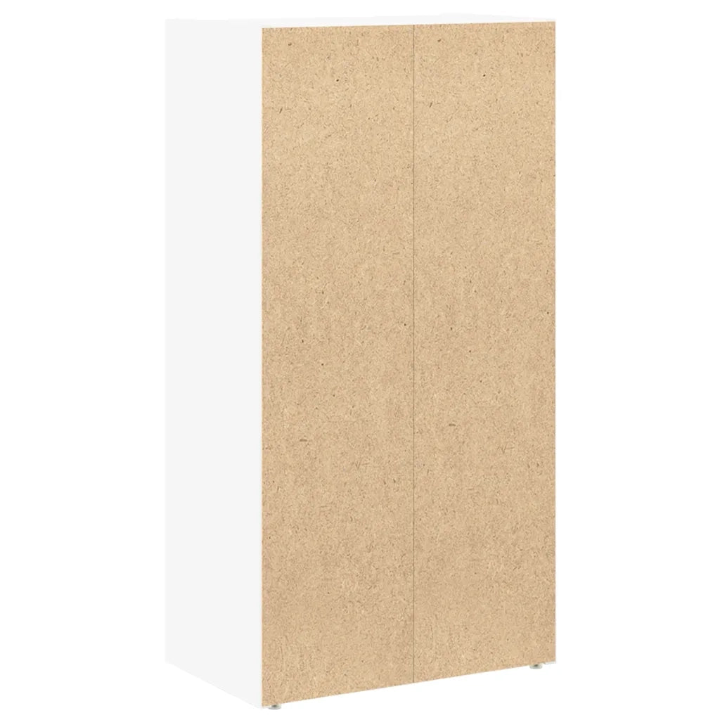 Libreria Bianca 40x24x77 cm in Legno Multistrato 860364