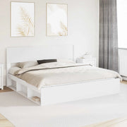 Testiera Letto Bianco Legno ingegnerizzato 889665