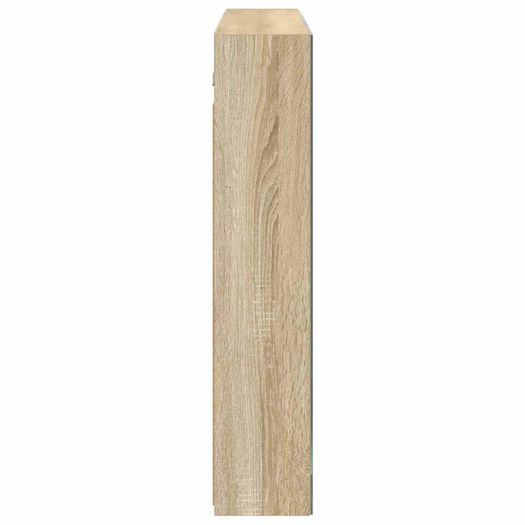 Mobiletto per specchio da bagno con lo scaffale Rovere Sonoma 889121