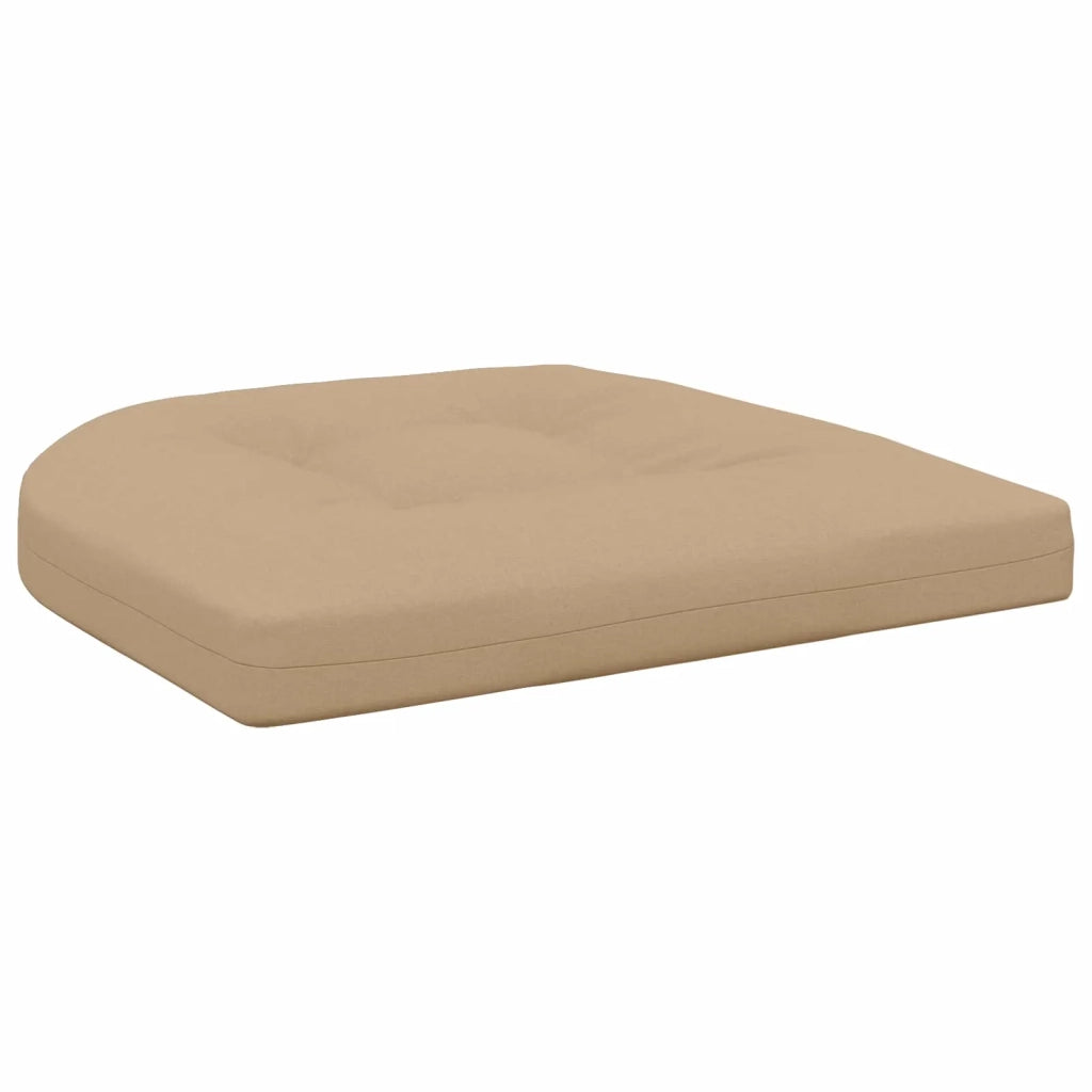 Cuscini per Sedia in 4 Pezzi 4 pz 100% Poliestere Sabbia 945314