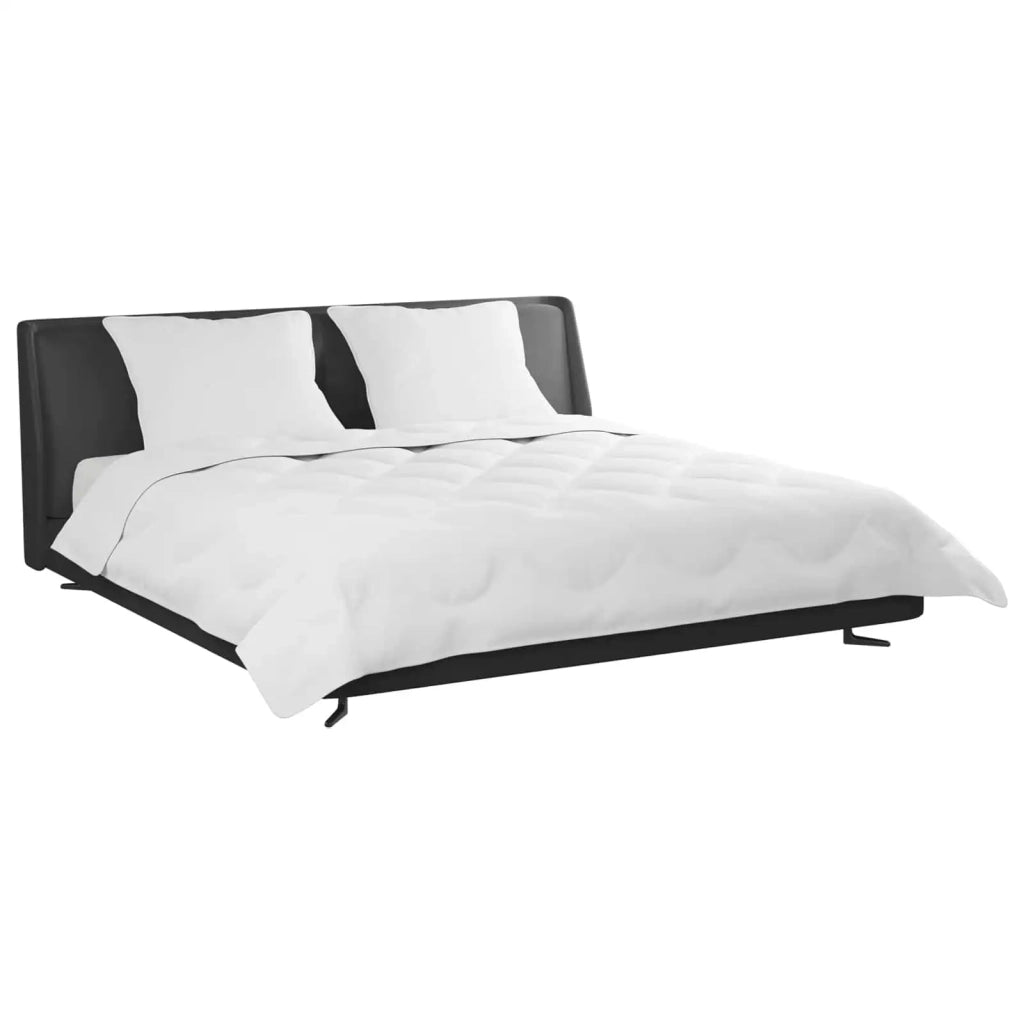 Duvet Estivo con cuscino 3 pcs Bianco Microfibra 3377313