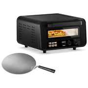 Princess 112780 Pro Max Forno per Pizza 15 L 400°C 2100 W Controllo Digitale Touch Pietra e Pala Incluse colore Nero