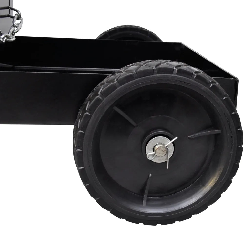 Carrello di Saldatura Nero con 3 Ripiani per Officine 140950