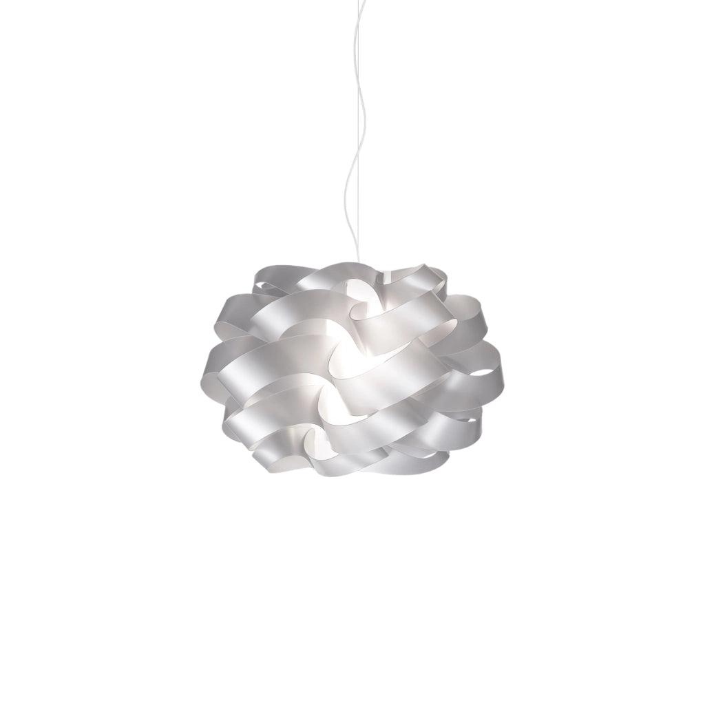 Sospensione Da Esterno Moderna Cloud Polilux ® Argento 1 Luce E27