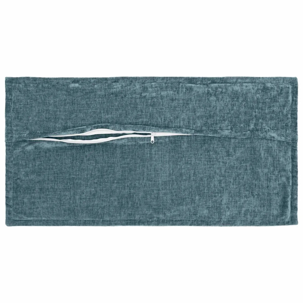 Federa 2 pz HOUTEN Blu 40 x 80 cm Tessuto Chenille 918232