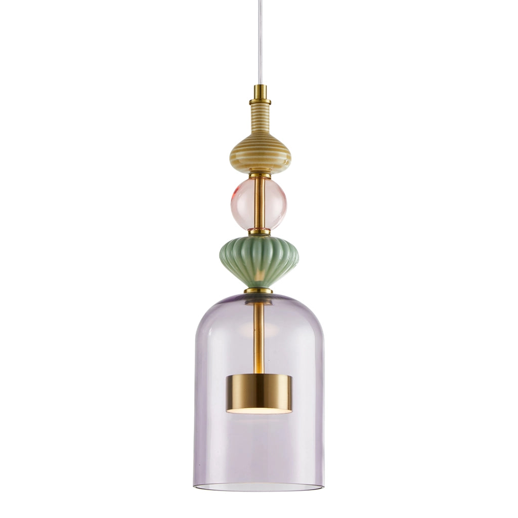 Lampada sospesa Milagro Arte LED 12W multicolore Ø13,5