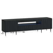 Mobile TV LED Nero Legno ingegnerizzato 896466