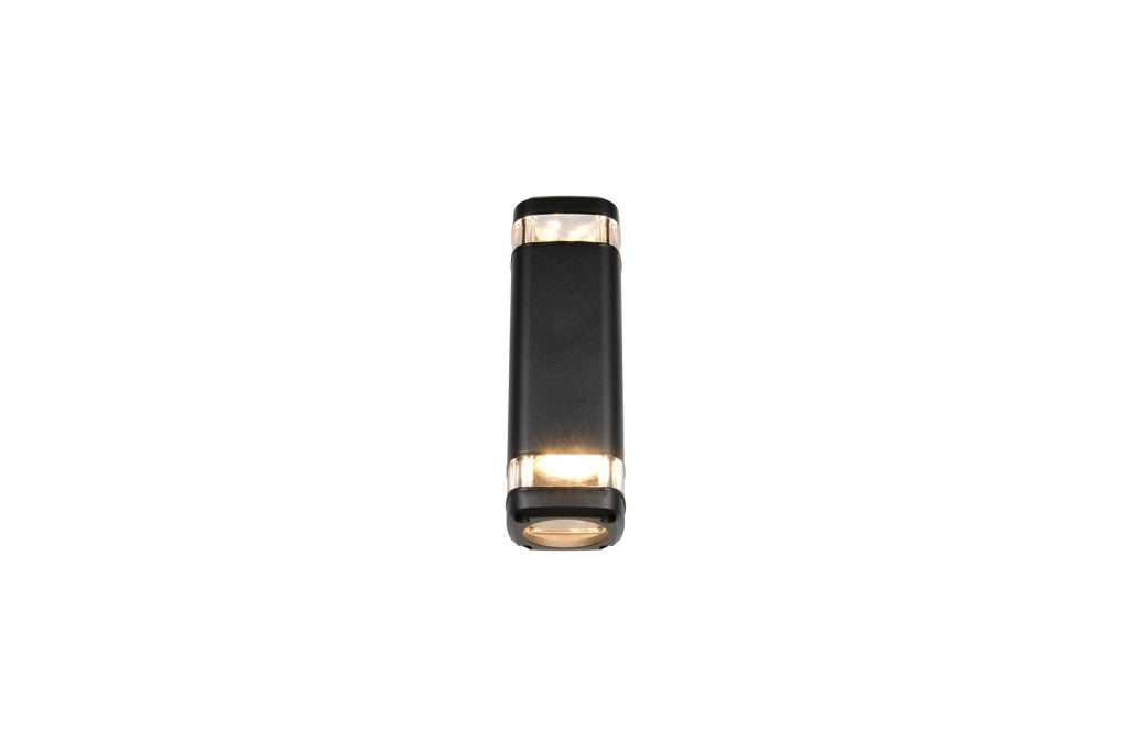 Applique da esterno 2xGU10 nera IP44 RL Barcelos