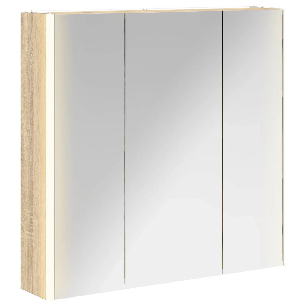 Mobiletto per specchio da bagno con lo scaffale Rovere Sonoma 889257