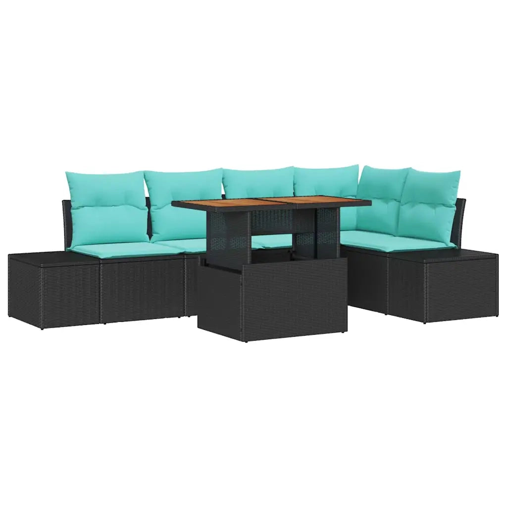 Set Divano da Giardino 6 pz 5-Numero di posti 3349969