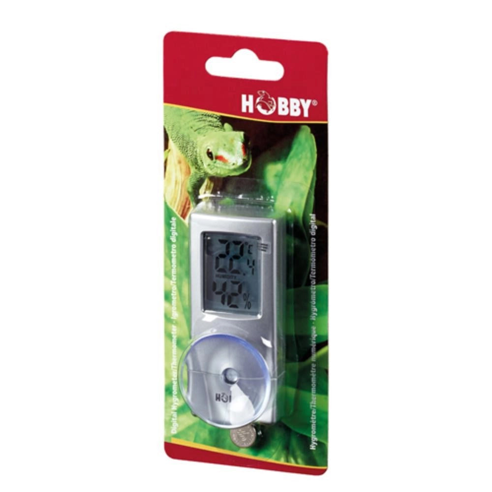 Hobby Igrometro/termometro digitale con Ventosa in Silicone