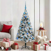 Albero di Natale artificiale con 150 LED Bianco 150 cm 3396956