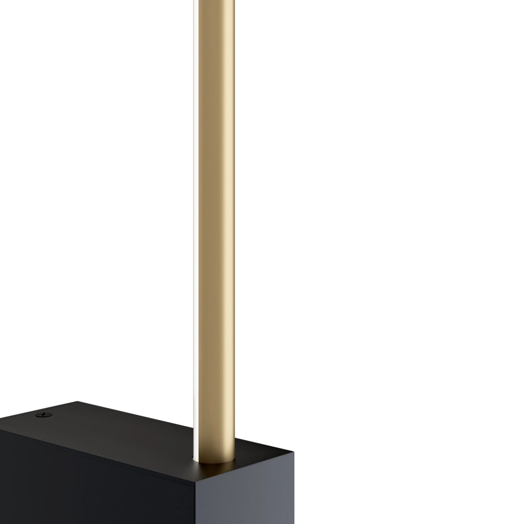 Maytoni Pars applique tecnica LED 12W 3000K nero oro