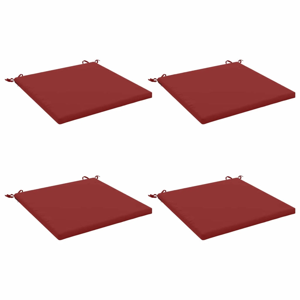 Cuscini per Sedia in 4 Pezzi SOEST 4 pz 100% Poliestere 944642